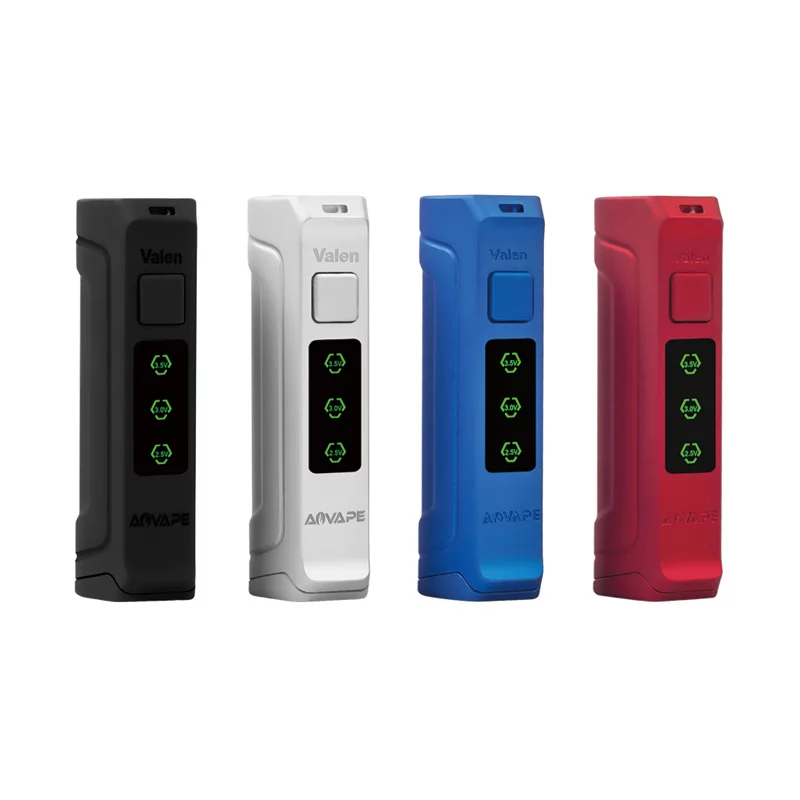 wholesale 510 vape battery Hemp Living - 510 Thread Variable Voltage LED Display Smart Vape Battery -  Rustic Hickory (MSRP $24.95) main image 0