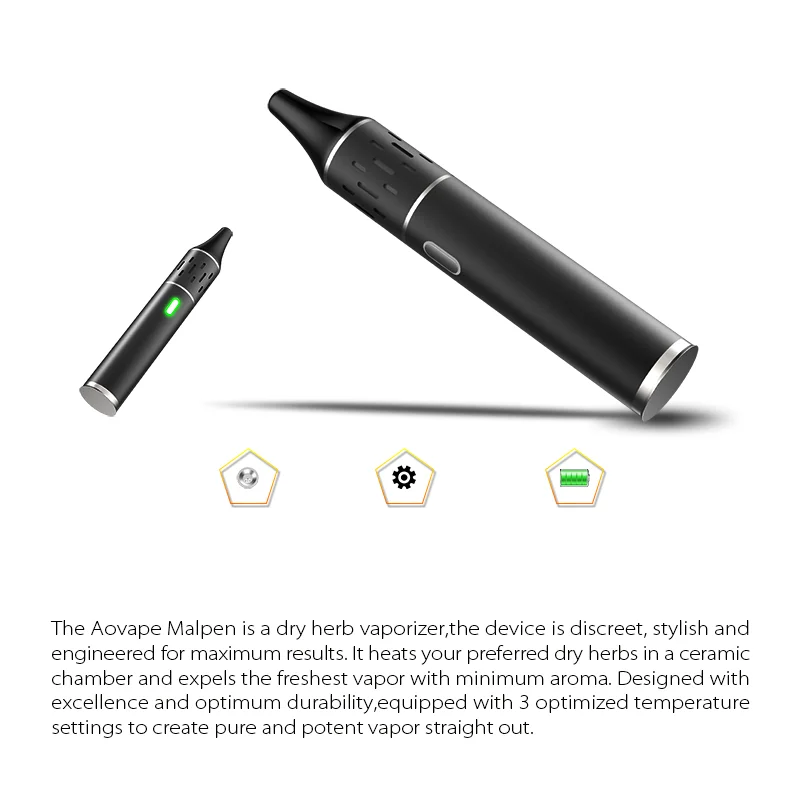 Malpen dry herb vaporizer pen-1