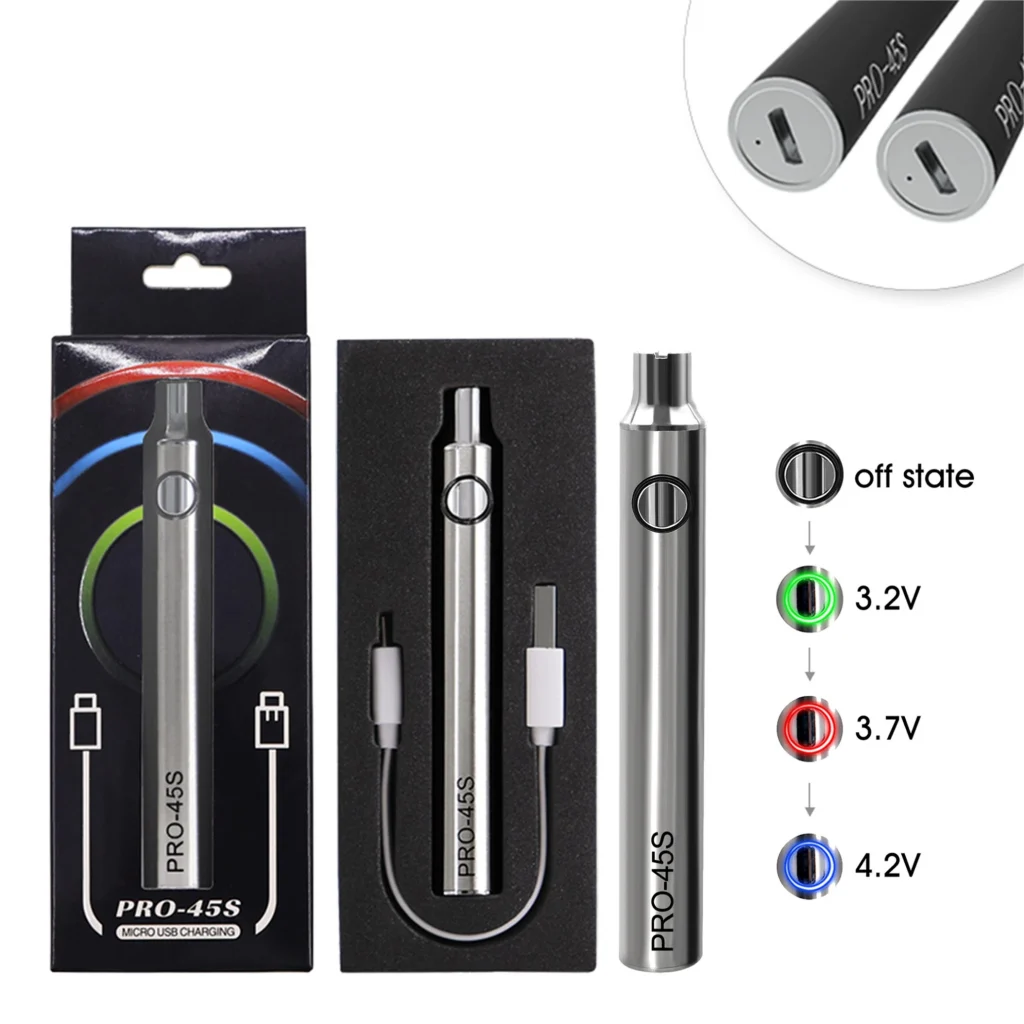 AOVAPE Pro 45s push-button 510 battery