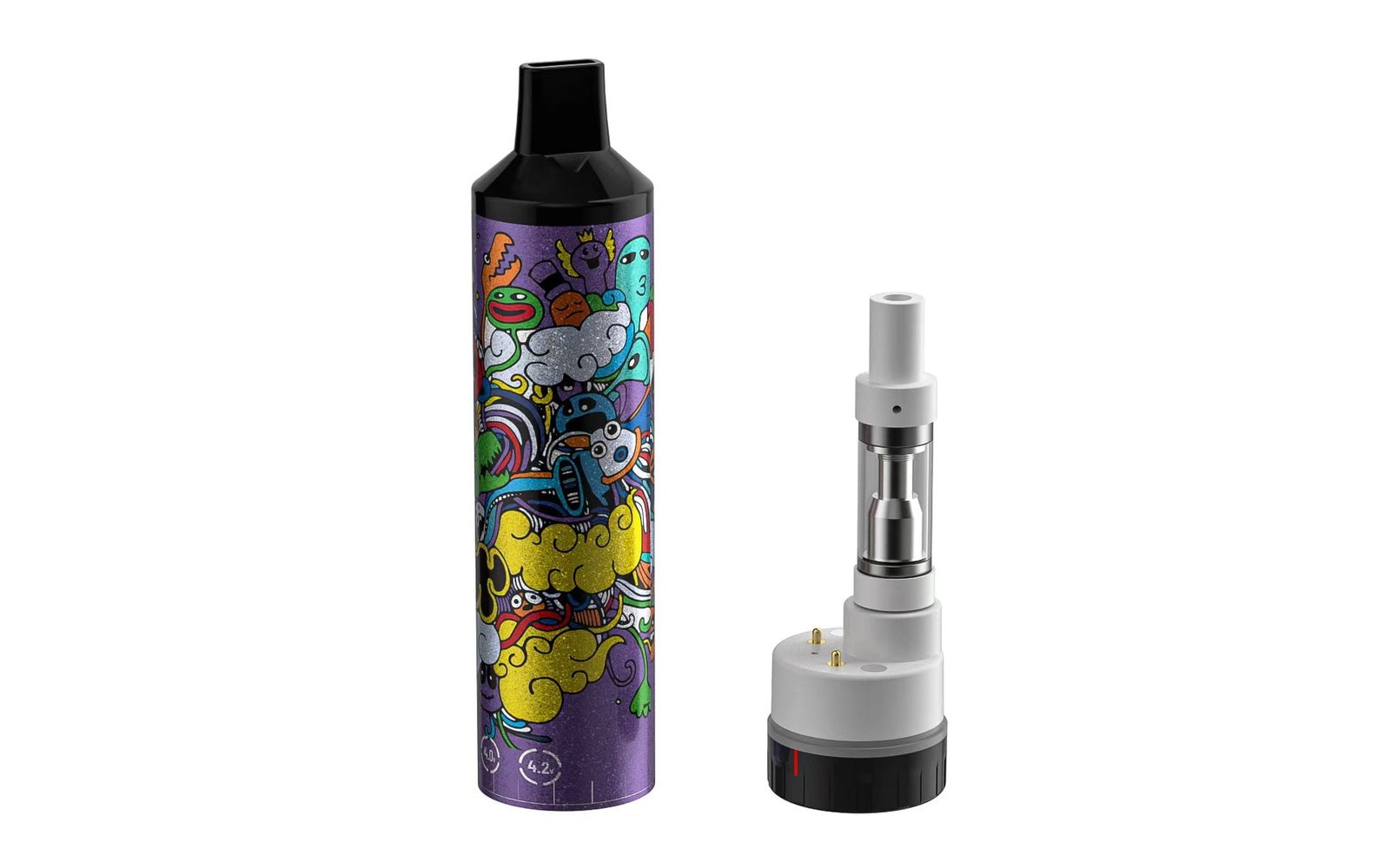 E2 cbd oil vape pen starter kit-4