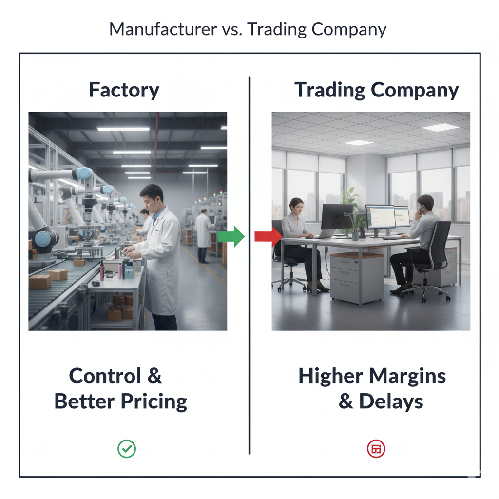 Factory, Not Trading Company”