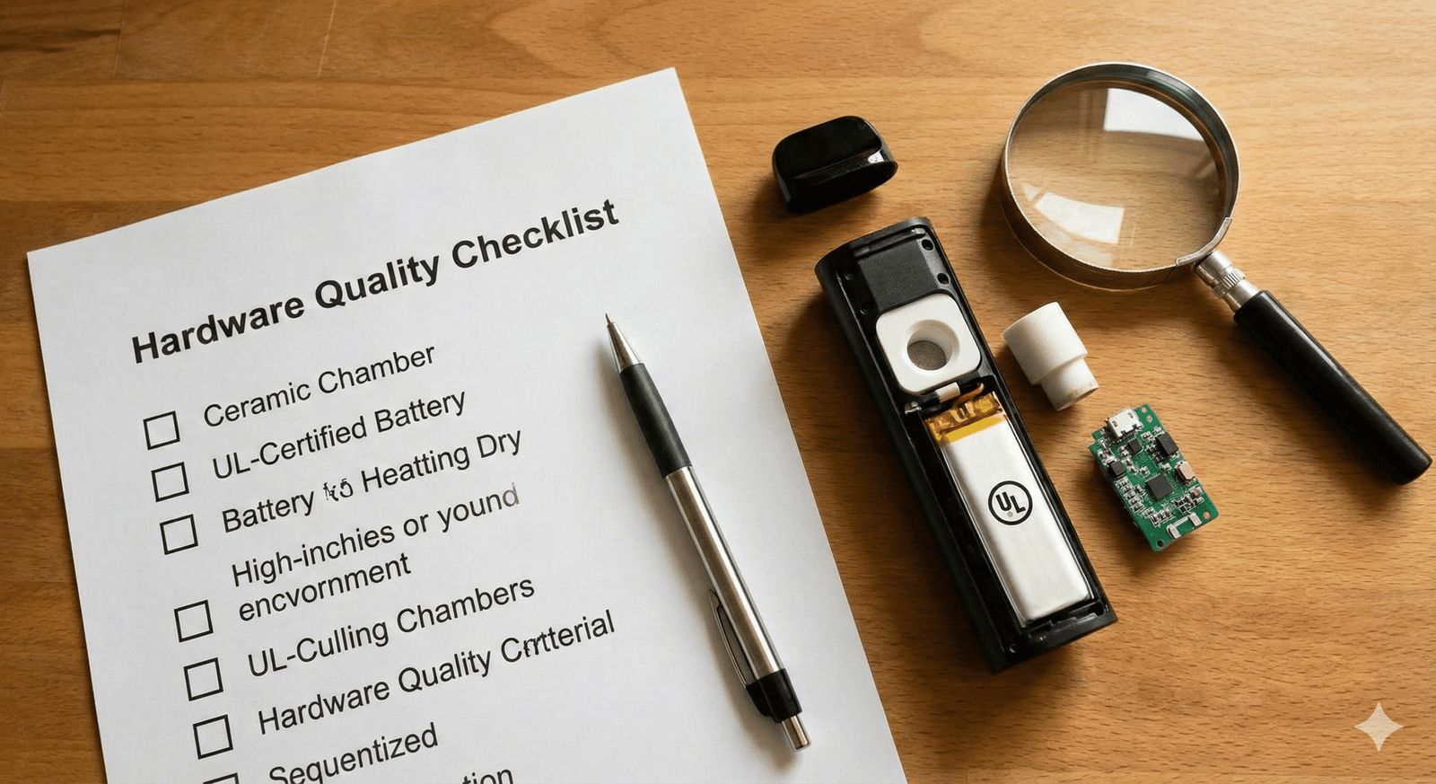 Hardware Quality & Safety Checklist