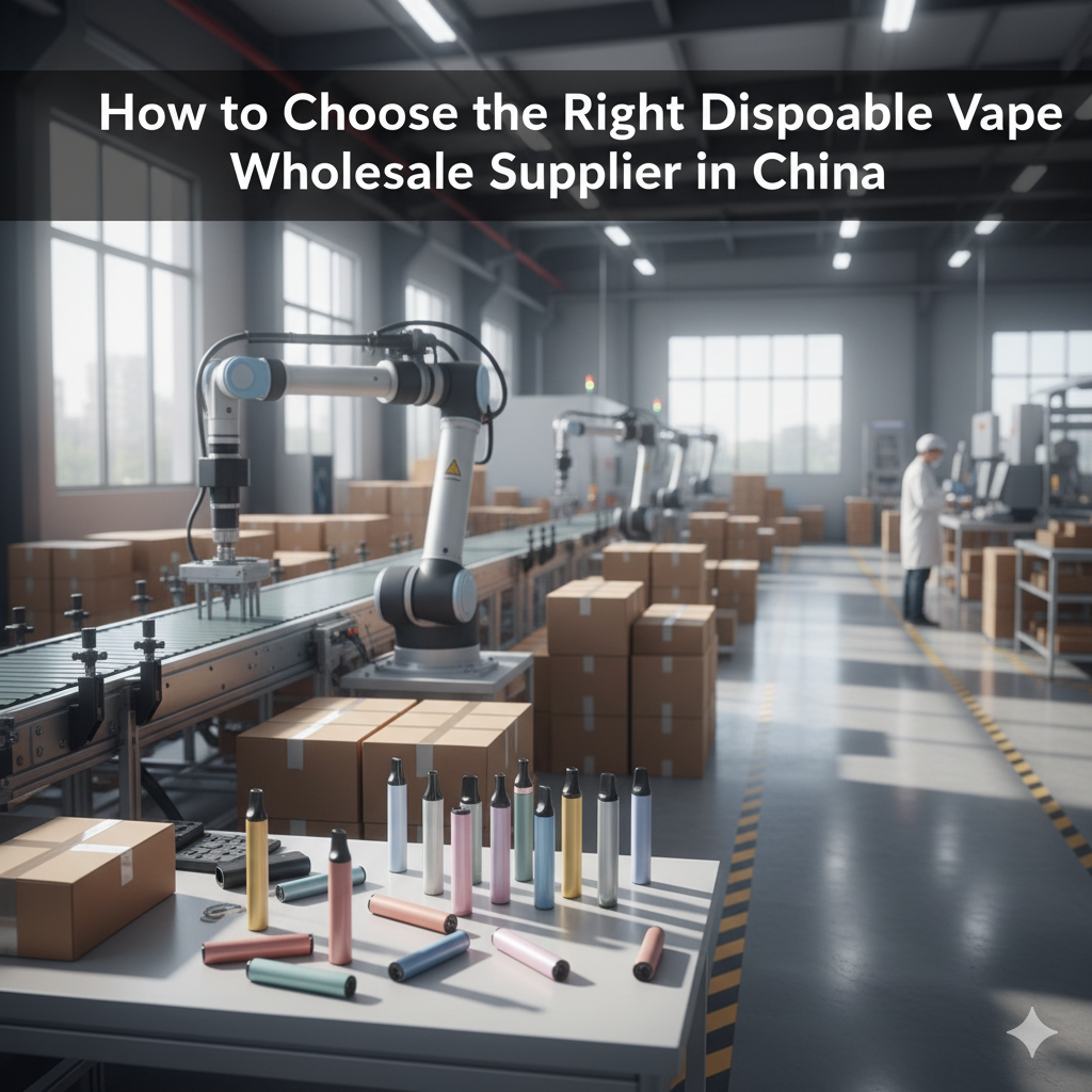 How to Choose the Right Disposable Vape Wholesale Supplier in China