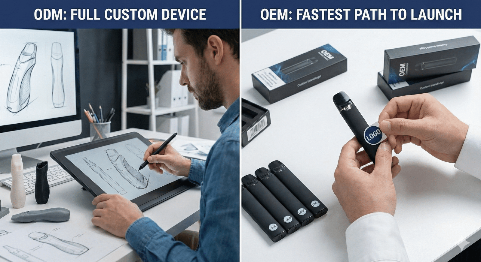 ODM vs. OEM Vape Development Comparison