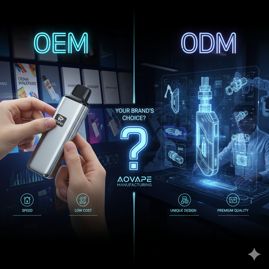 OEM vs ODM Vape Manufacturing What’s Best for Your Brand