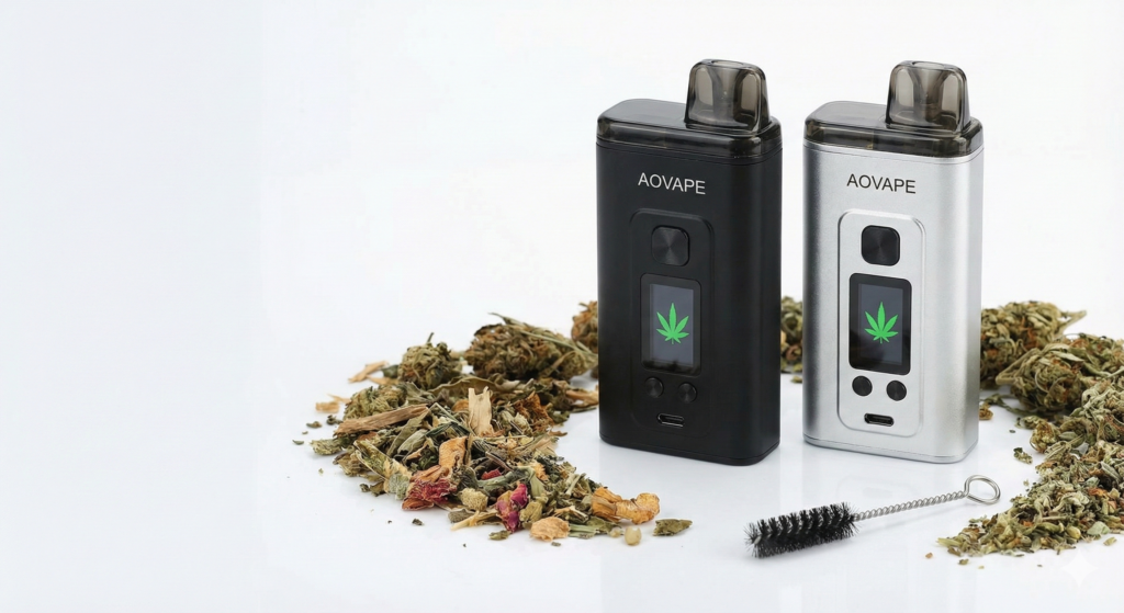 An Example of a Market-Ready Dry Herb Vaporizer Kit