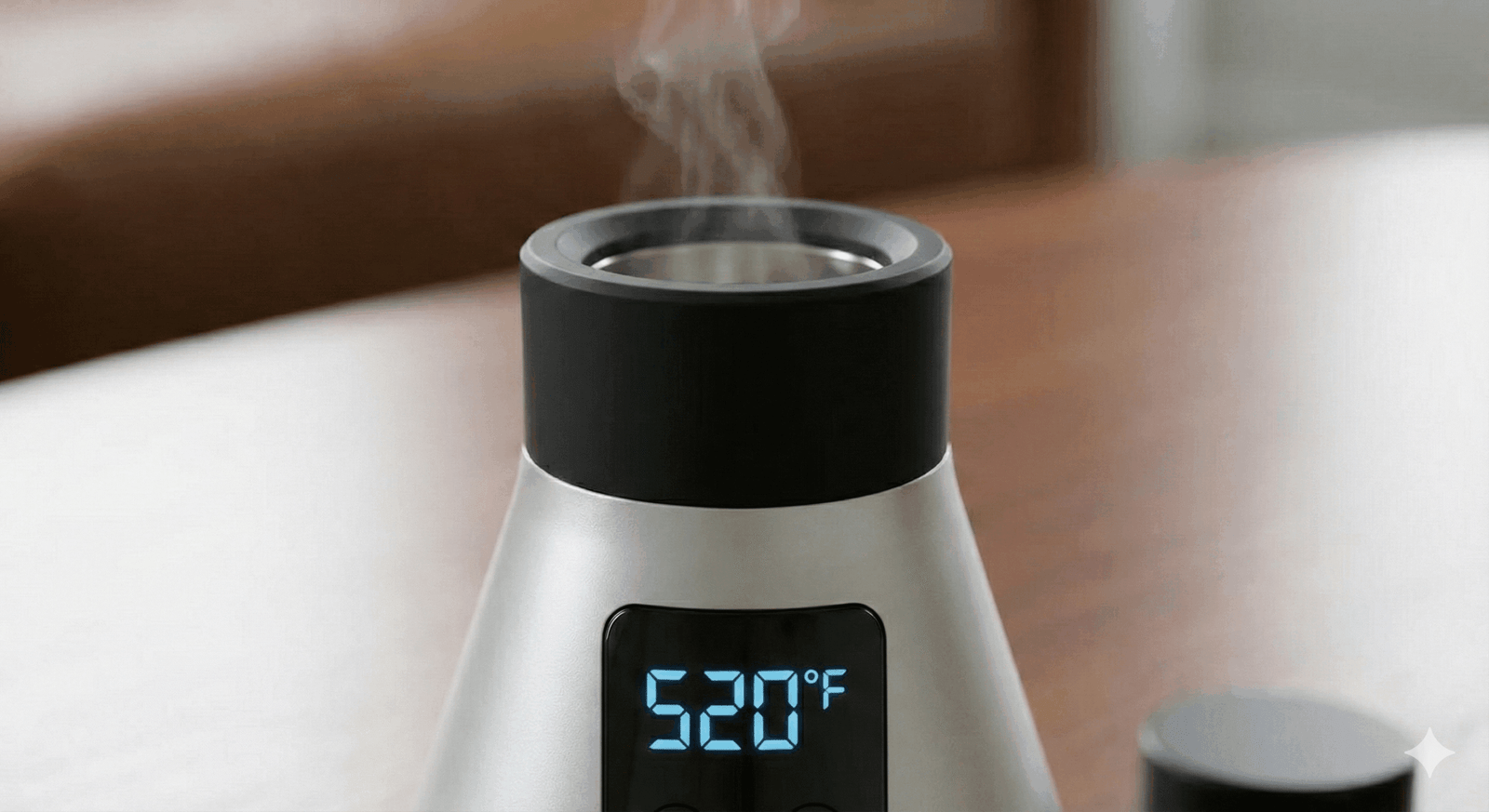 Precise Temperature Control Display and Vapor