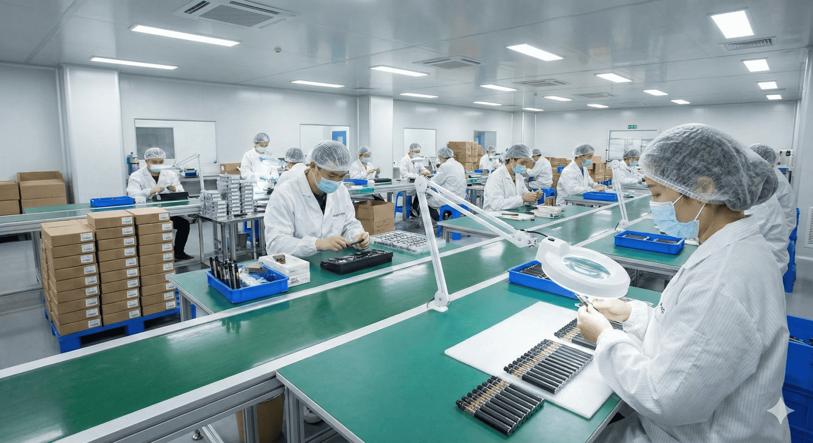 Professional Vape Pen Manufacturing and Quality Control Facility
