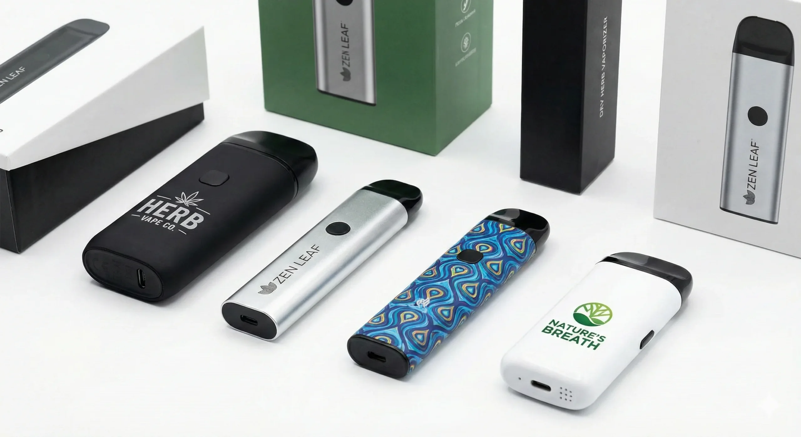 A Variety of Models Including Best Budget and Pen Style Dry Herb Vaporizers