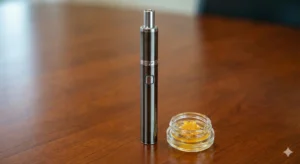 sleek-wax-pen-vaporizer-with-concentrate-jar