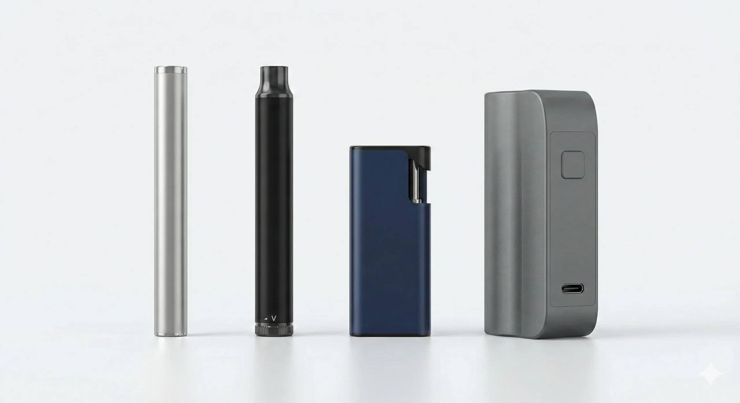 Cartridge battery vape collection