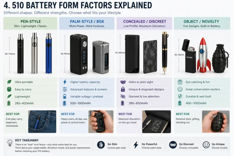 Vape Battery 510: The Complete Technical Guide (2026)