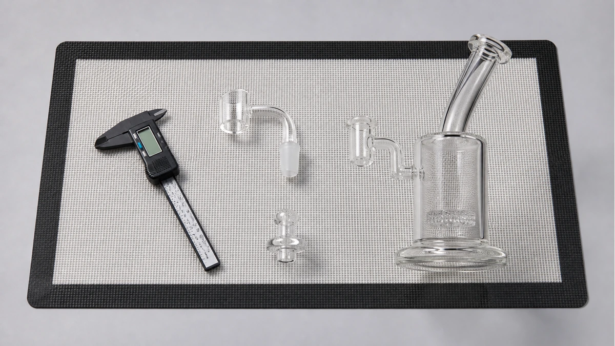 14mm male banger bucket and cap clearance