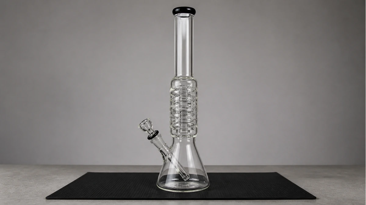 glycerin coil bong sealed glycerin path