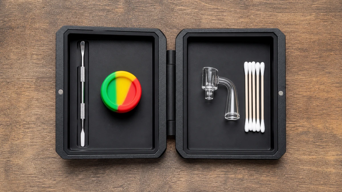 folding rolling tray organized layout