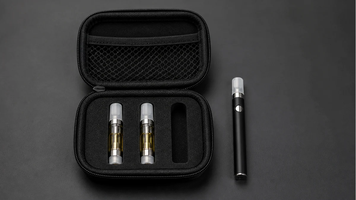 upright cartridge storage