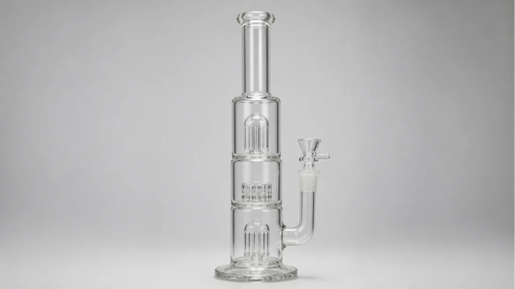 three chamber bong three chamber water pipe