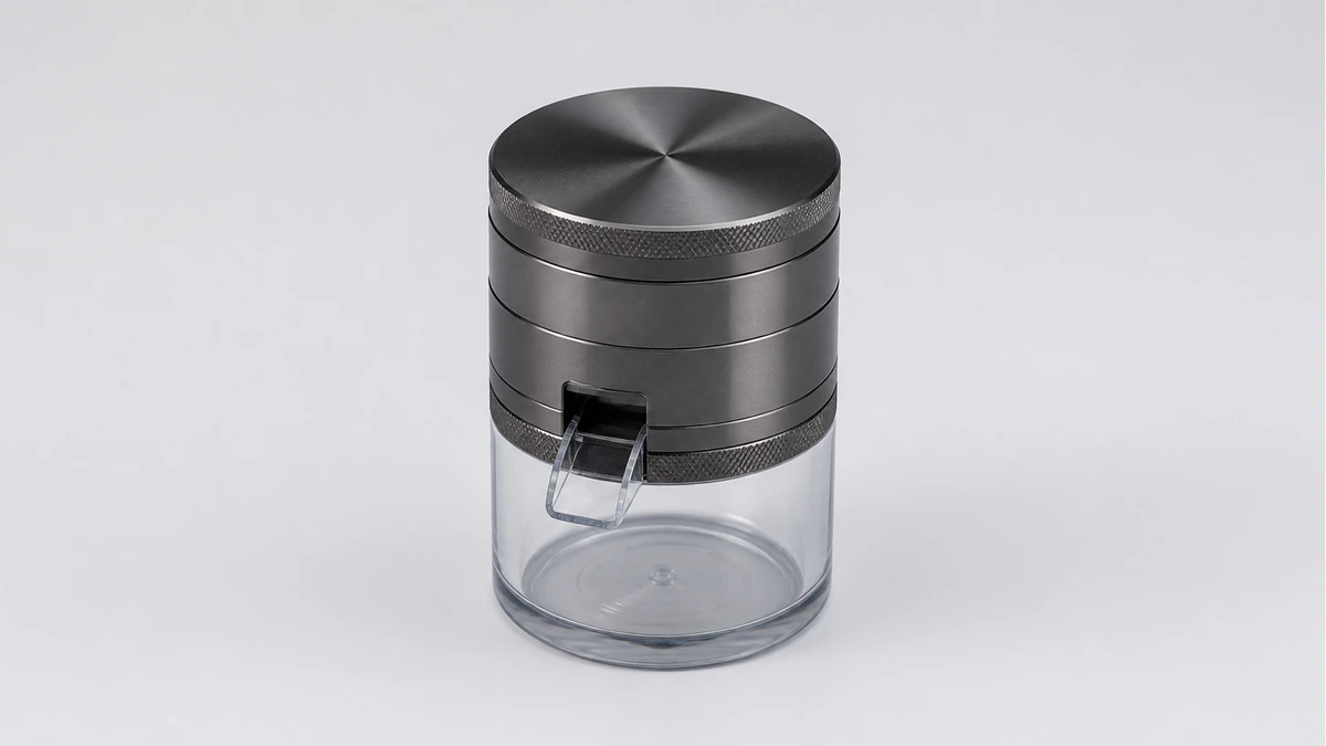 herb grinder dispenser grinder with dispenser