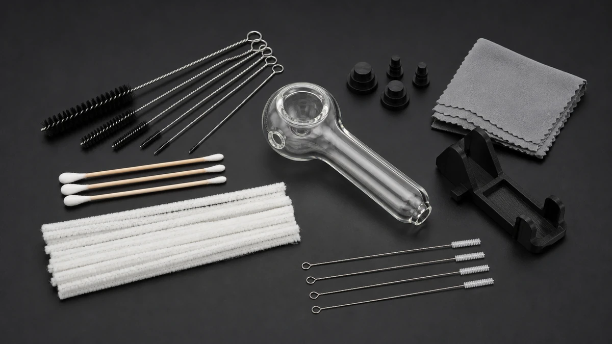 glass pipe cleaning kit complete cleaning kit