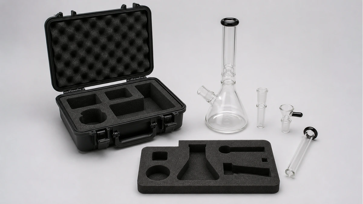 bong travel case foam clearance
