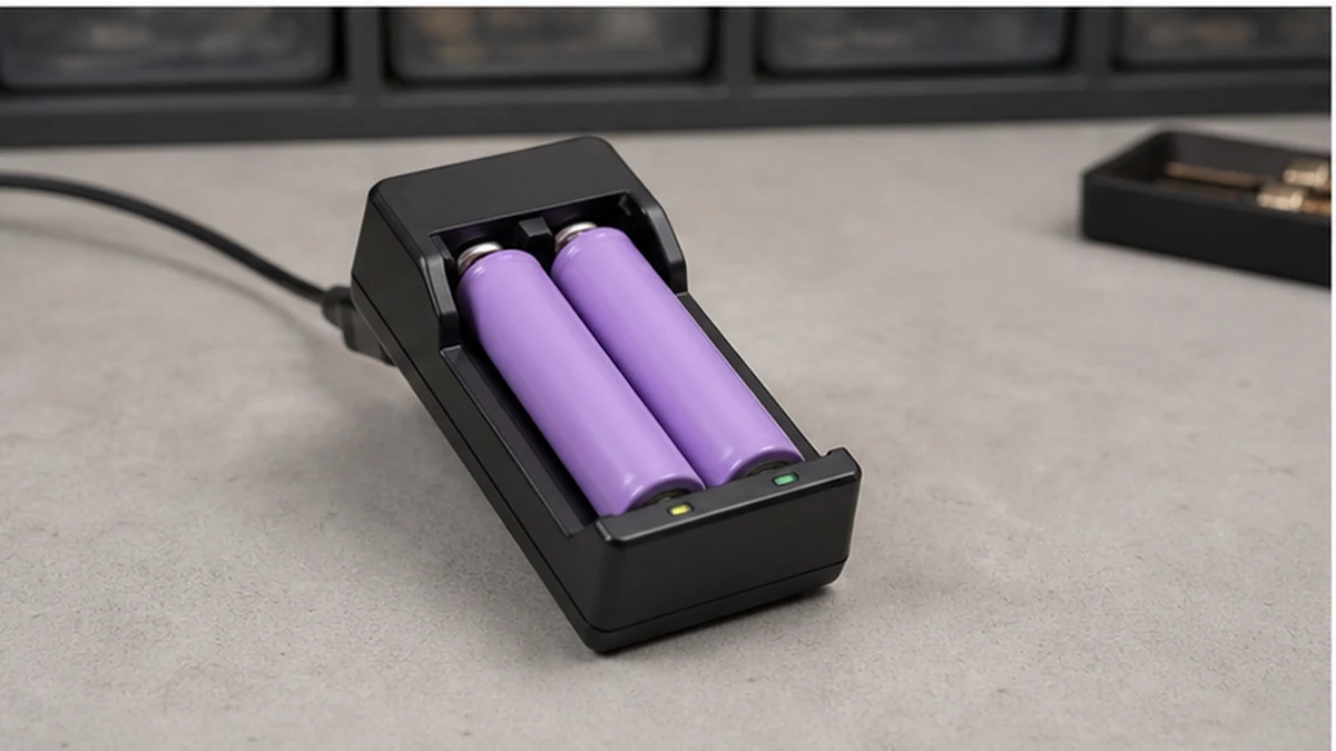 external charger with cells aligned correctly