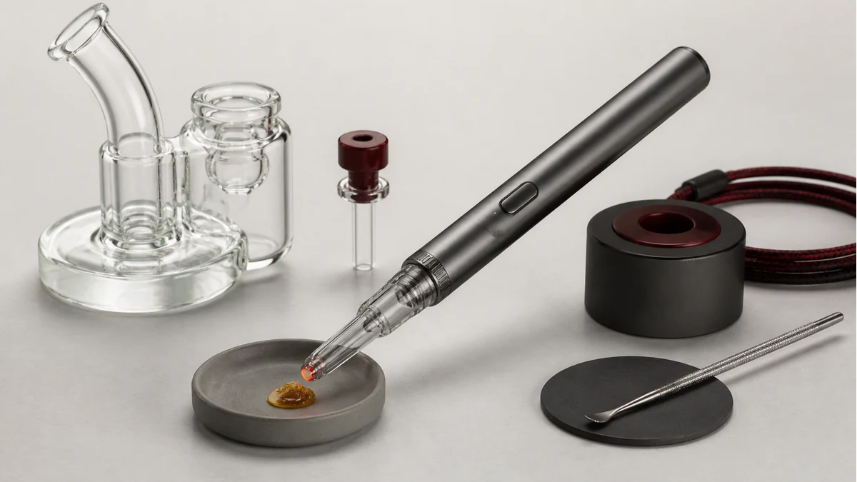 The heated tip approaching a small amount while the body stays at a controlled shallow angle The heated tip approaching a small amount while the body stays at a controlled shallow angle