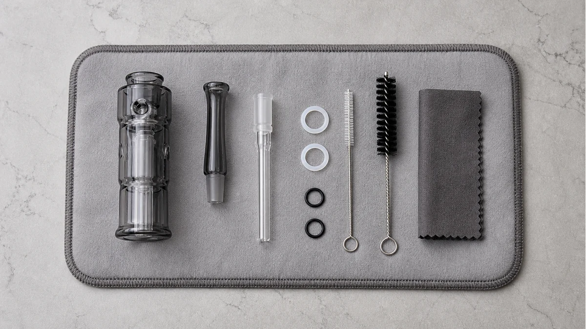 Removable parts and a direct rinse path make the added chamber easier to maintain