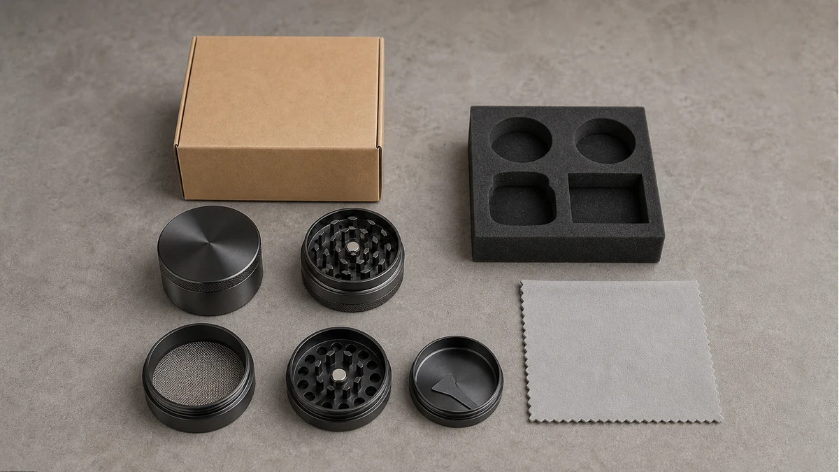 Packaging, inserts and the physical sample should be checked together before production