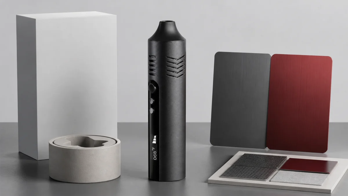 AOVAPE Forge Dry Herb Vaporizer — Private-Label Program AOVAPE Forge Dry Herb Vaporizer — Private-Label Program