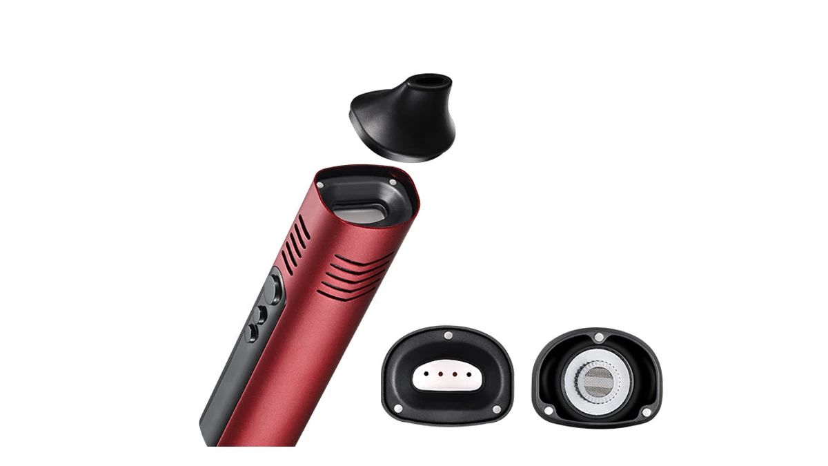 AOVAPE Forge Dry Herb Vaporizer — Actual Ceramic Oven Components AOVAPE Forge Dry Herb Vaporizer — Actual Ceramic Oven Components