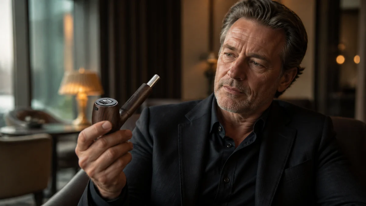 AOVAPE Heritage Pipe Vaporizer — Pipe-Style Electronic Format