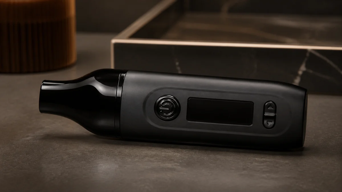AOVAPE Pulse Dry Herb Vaporizer — Stainless Chamber and OLED AOVAPE Pulse Dry Herb Vaporizer — Stainless Chamber and OLED