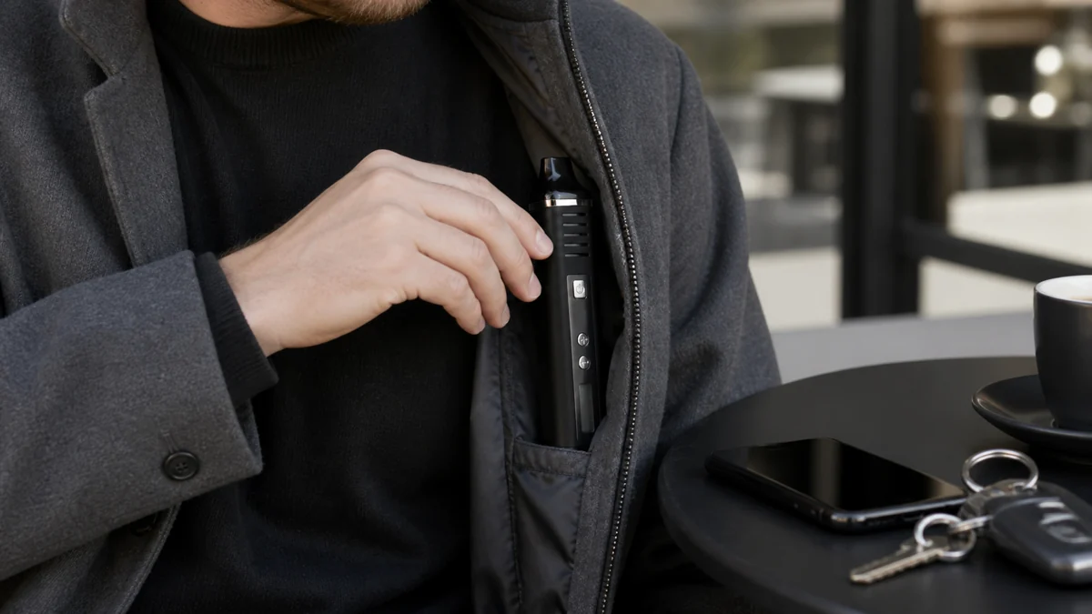 AOVAPE Trail Dry Herb Vaporizer — Carry and Routine Care