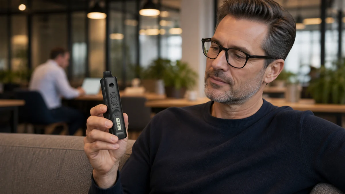 AOVAPE Vector Dry Herb Vaporizer — Dedicated Front Interface