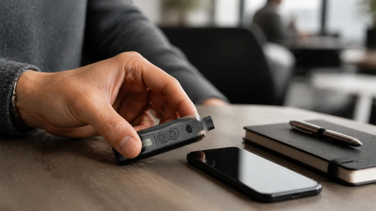 AOVAPE Vector Dry Herb Vaporizer — Slim Carry Format