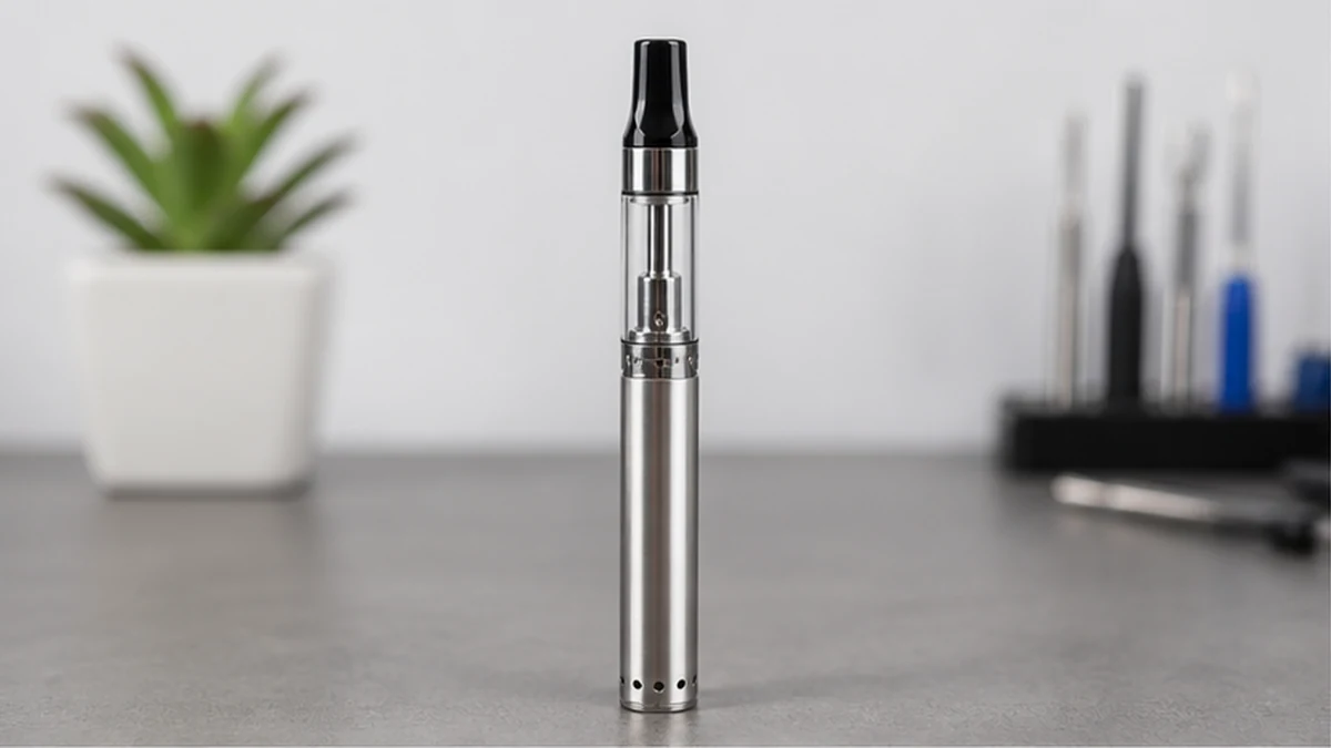 auto-draw 510 battery with cartridge and visible air inlets