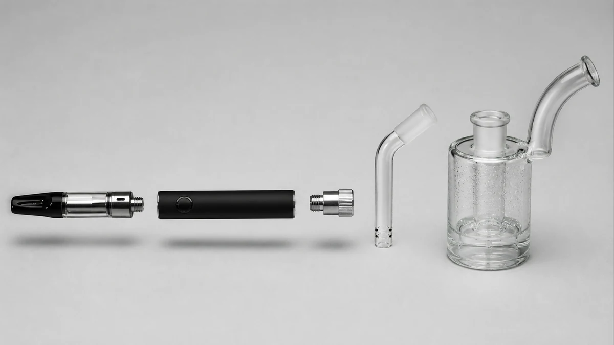 Cartridge, battery, adapter and water chamber arranged in sequence Cartridge, battery, adapter and water chamber arranged in sequence