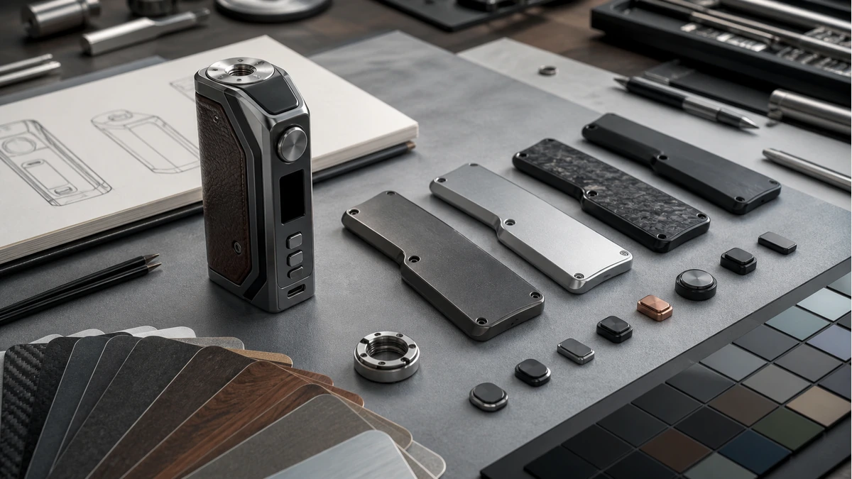 Custom mod work begins with an enclosure that still respects the electronics