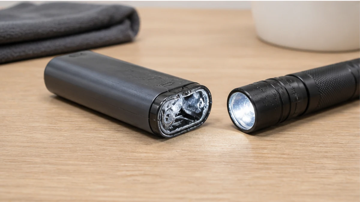 USB charging port moisture inspection