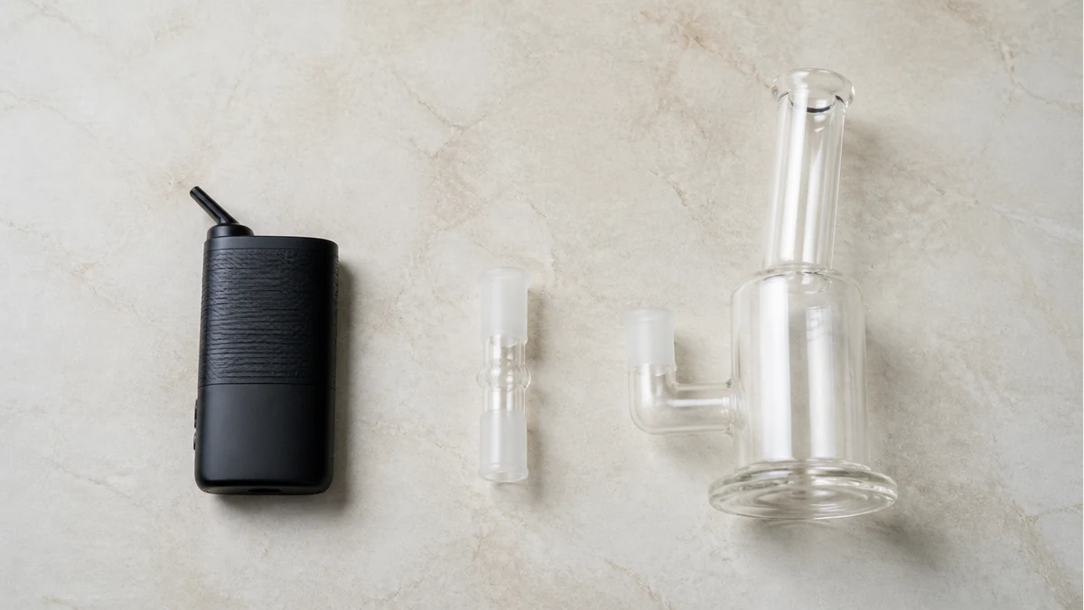 Vaporizer water adapter for electric bong for flower