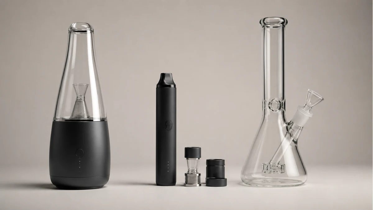 Integrated vs modular water vape for electric bong for flower