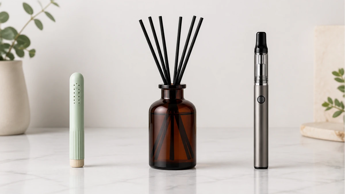 Passive aroma products, diffusers and vape hardware are different categories