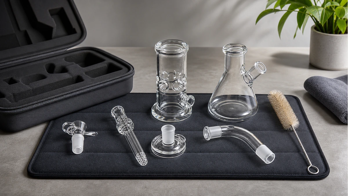 Dry separated sections are easier to store and protect between uses
