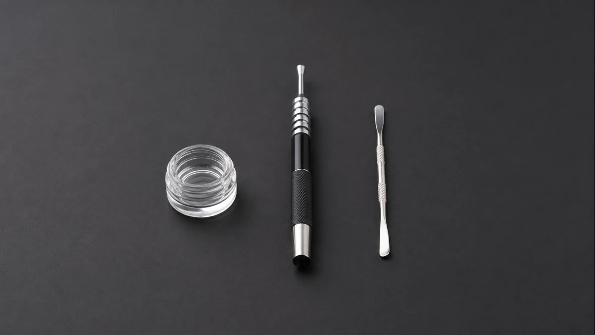 Hot knife and traditional dab tool Hot knife and traditional dab tool