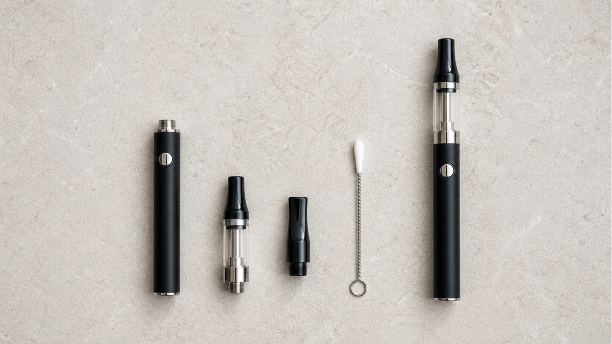 Wax pen parts for how to take a dab without a rig
