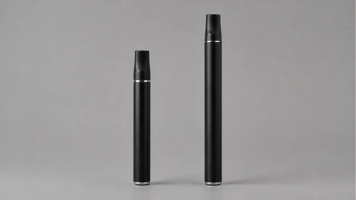 Small and standard pen bodies distribute components differently