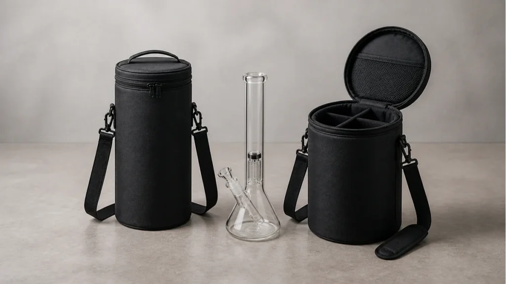 Bong storage cases for smell proof bags for bongs
