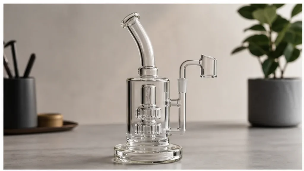 traditional glass dab rig