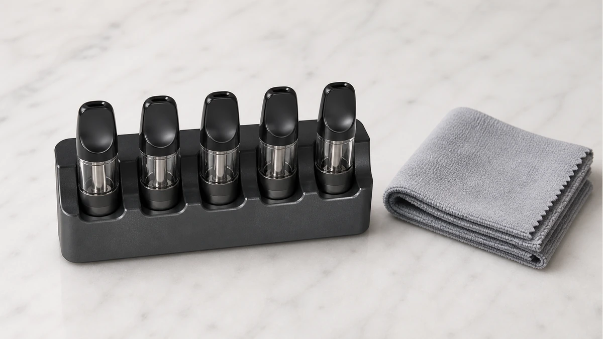 Smooth removable holders are easier to inspect and clean