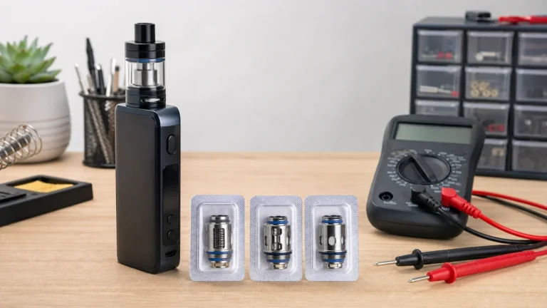 vape device coil resistance test